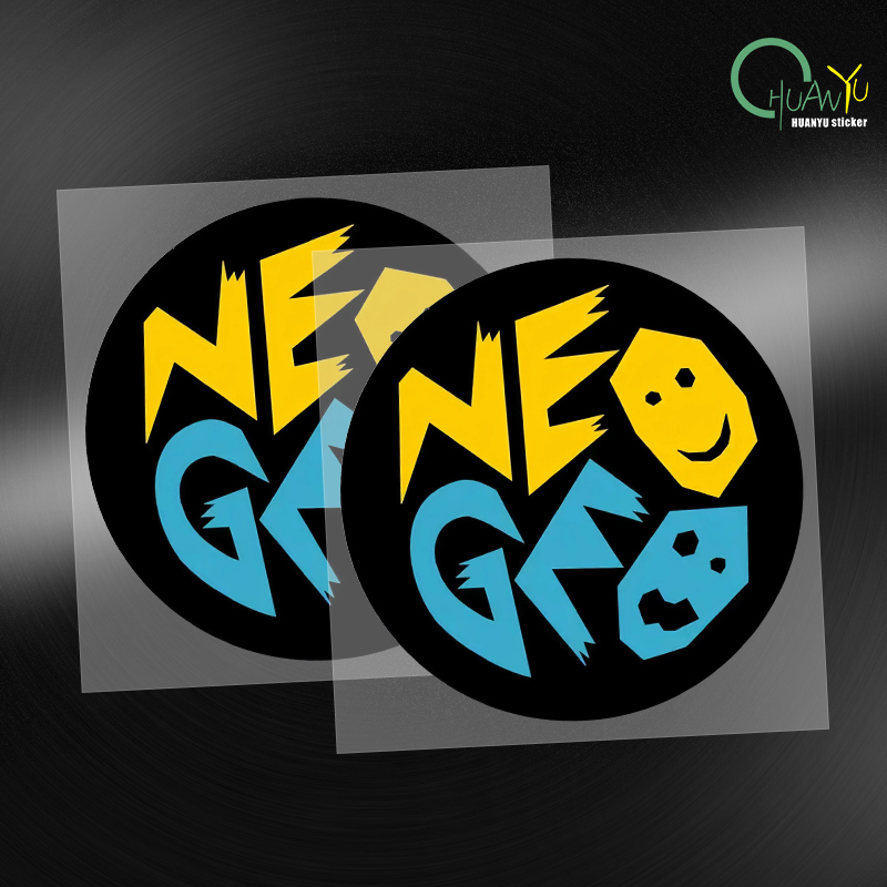 Retro Gaming Logo - Pegatina de vinilo con logotipo de