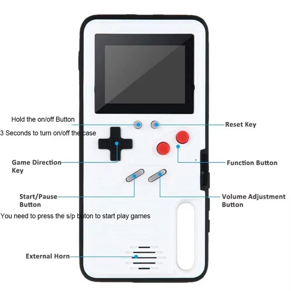 Retro Gaming Gameboy - Para iPhone 14 16 15 12