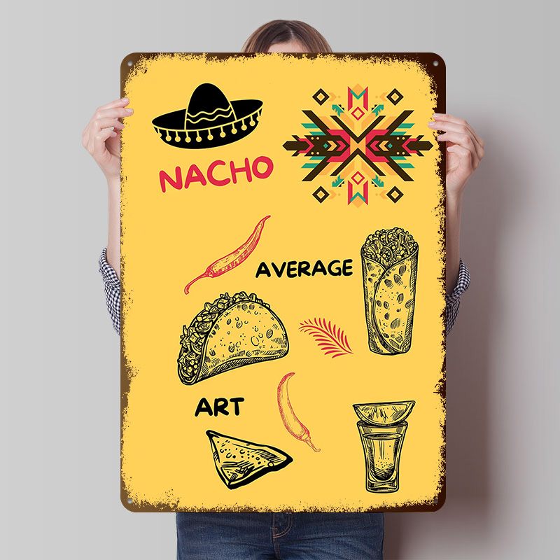 Background Retro Gaming - Póster de Comida Mexicana sobre Fondo
