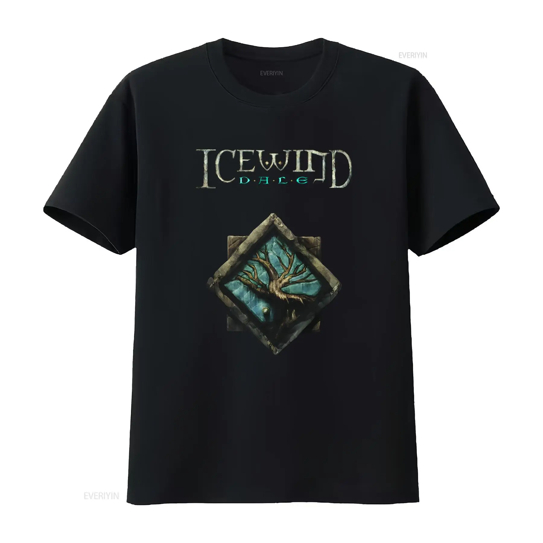 Retro Gaming Logo - Icewind Dale Logo Videojuego clásico RPG