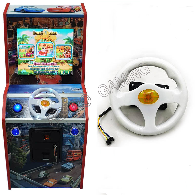 Retro Gaming Shop - Volante para coche de carreras 31