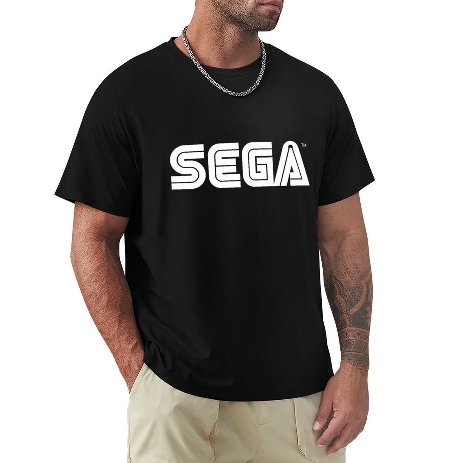 Retro Gaming Logo - Camiseta de manga corta con logo