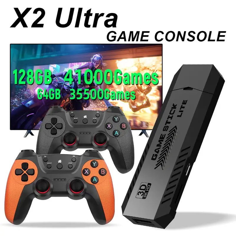 Retro Gaming Qss - X2 Ultra Pro Retro Game Stick