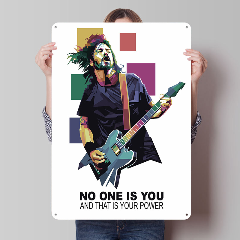 Retro Gaming Quotes - Póster con Frases de Rockstar, Arte