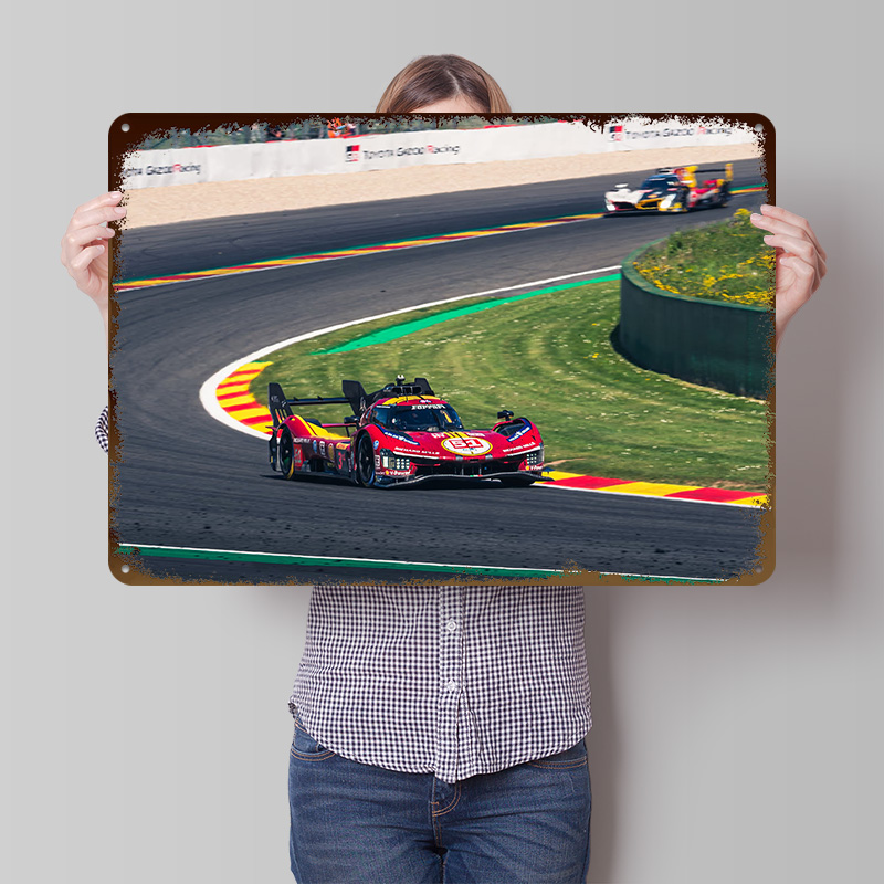 Retro Gaming On - Póster Impreso de Auto de Carreras