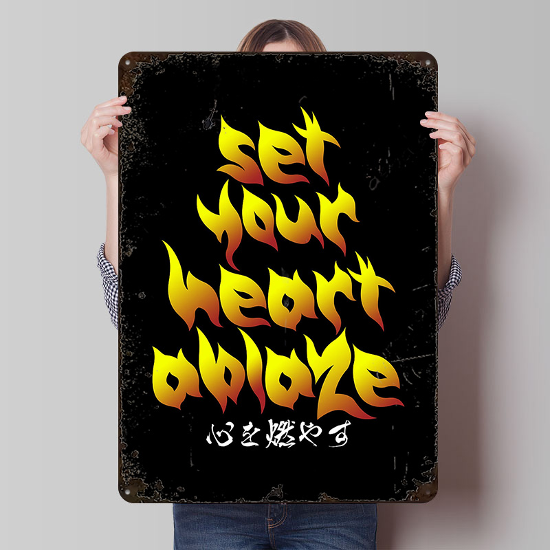 Retro Gaming Quotes - Póster con Frase de Anime 'Set