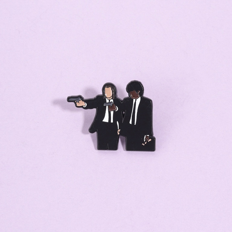 Retro Gaming Jacket - Pin de esmalte de Pulp Fiction,