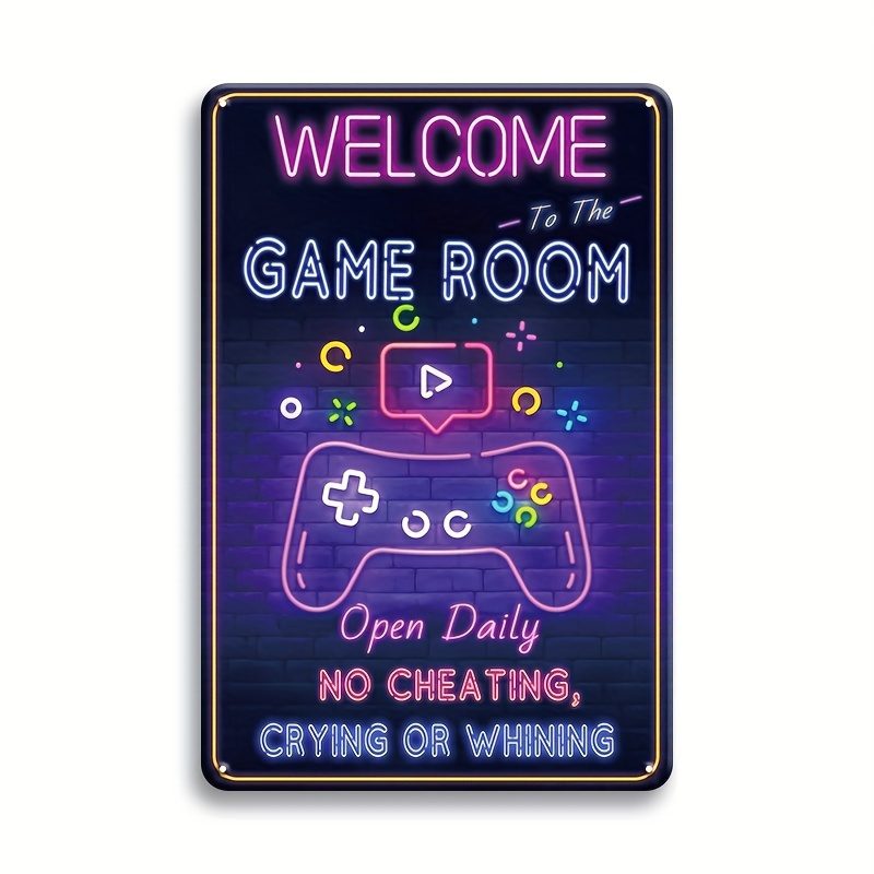 Retro Gaming Logo - Bienvenido a la sala de juegos,