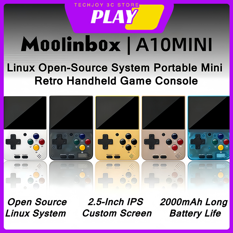 Retro Gaming Gameboy - Moolinbox A10Mini Consola de Juegos de