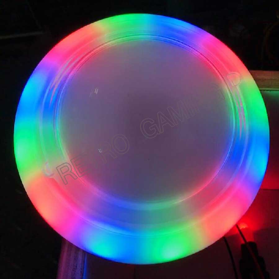 Retro Gaming Shop - Botón de Arcade iluminado Jumbo RGB