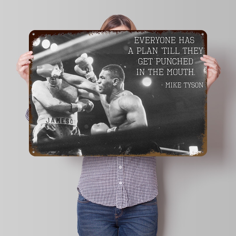 Retro Gaming Quotes - Póster Metálico 3D con Citas de