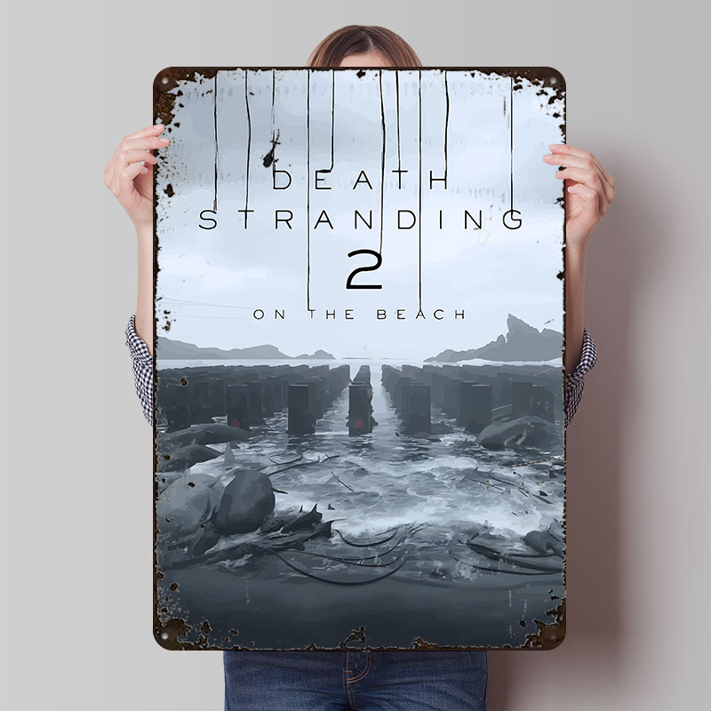 Retro Gaming On - Póster Impreso de Death Stranding 2: