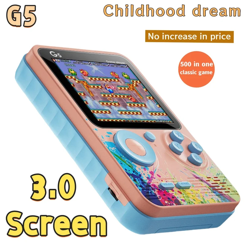 Retro Gaming Power Bank - Consola de juegos portátil retro G5