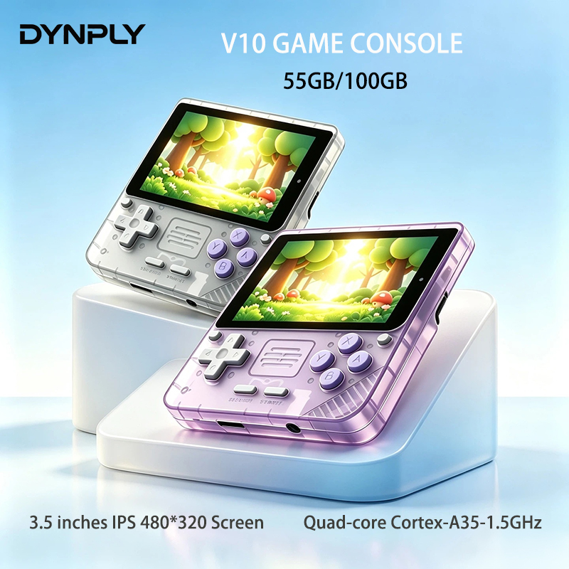 Retro Gaming Power Bank - Consola de Juegos Retro POWKIDDY V10