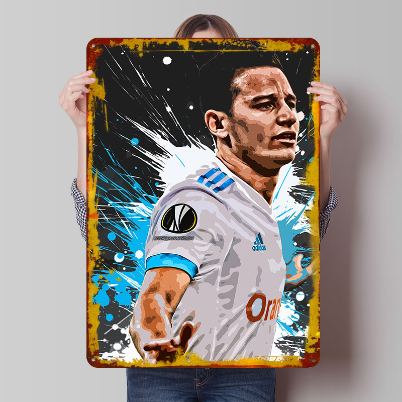 Retro Gaming At Home - Póster Metálico de Florian Thauvin, Arte