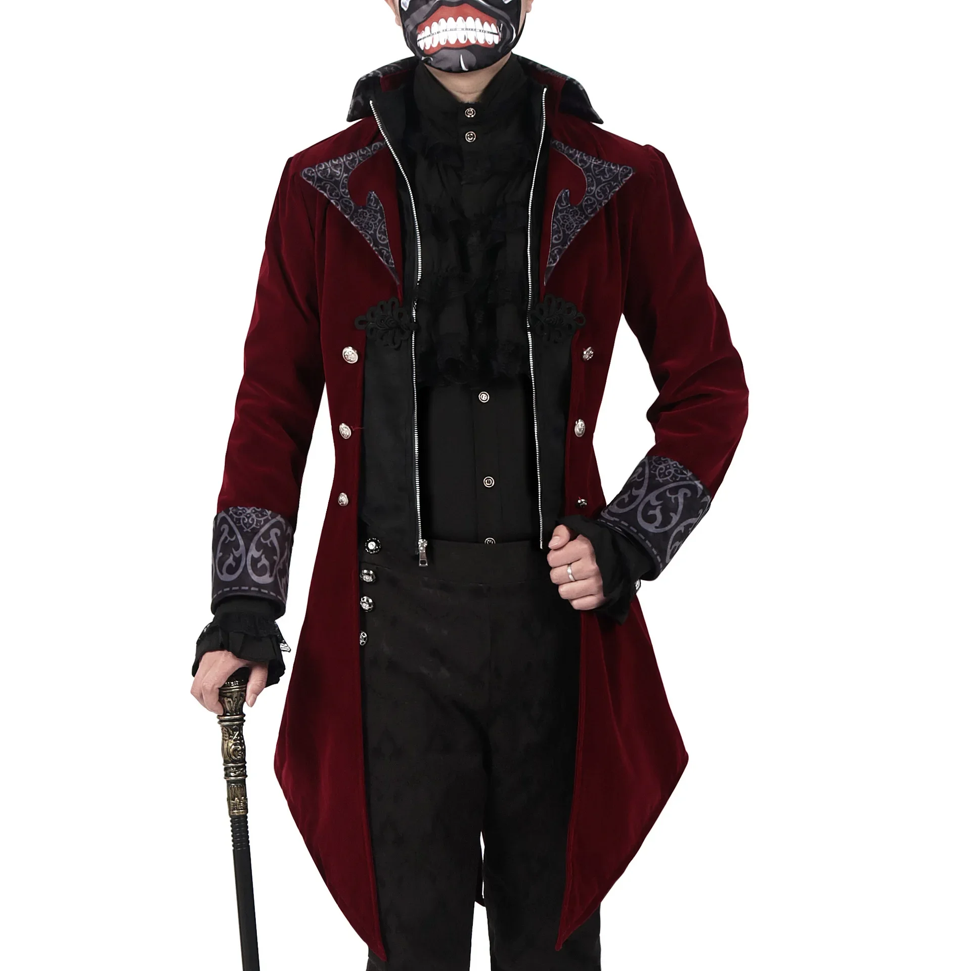 Retro Gaming Jacket - Disfraz Formal de Halloween para hombre,