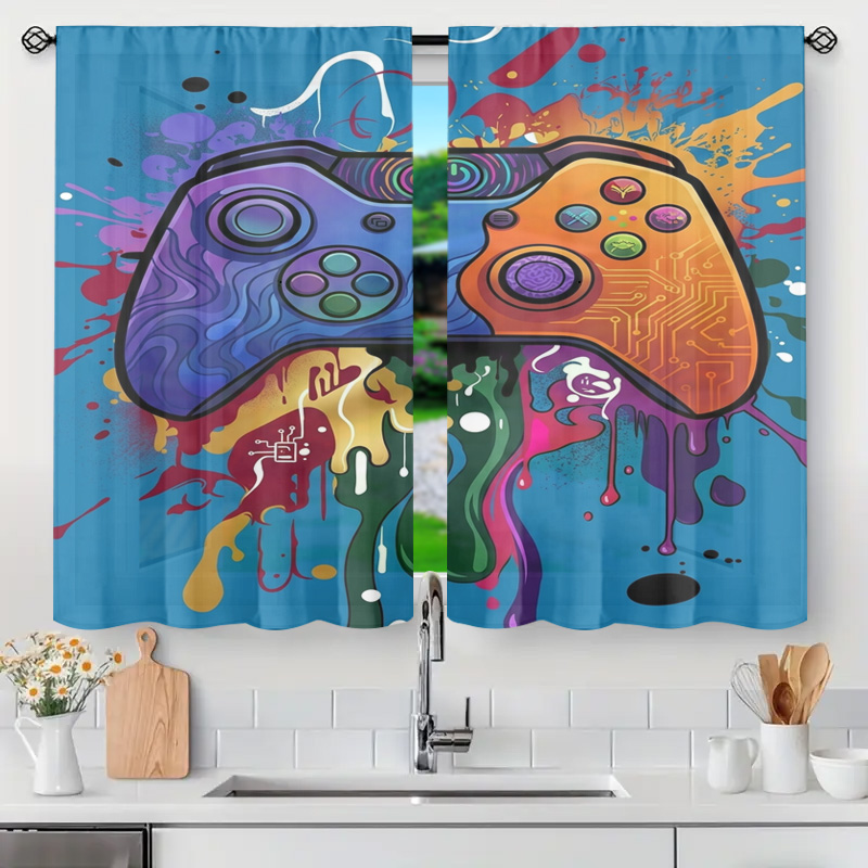 Background Retro Gaming - Cortina Retro de Videojuegos, Decoración para