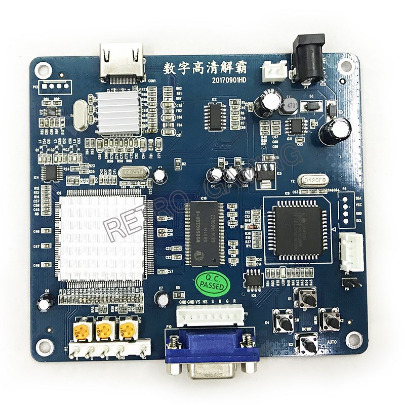 Retro Gaming Shop - Convertidor CGA a HDMI, Placa de