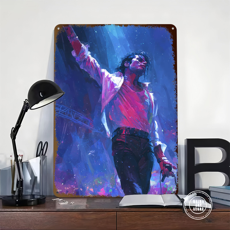 Póster de Michael Jackson en e - Retro Gaming On reseña y precio