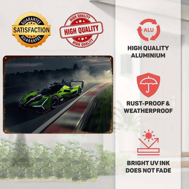 Póster de Coche de Carreras Ve - Retro Gaming On reseña y precio