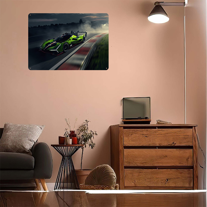 Póster de Coche de Carreras Ve - Retro Gaming On reseña y precio