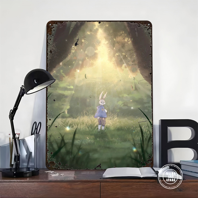 Póster de Conejo en un Campo,  - Retro Gaming On reseña y precio