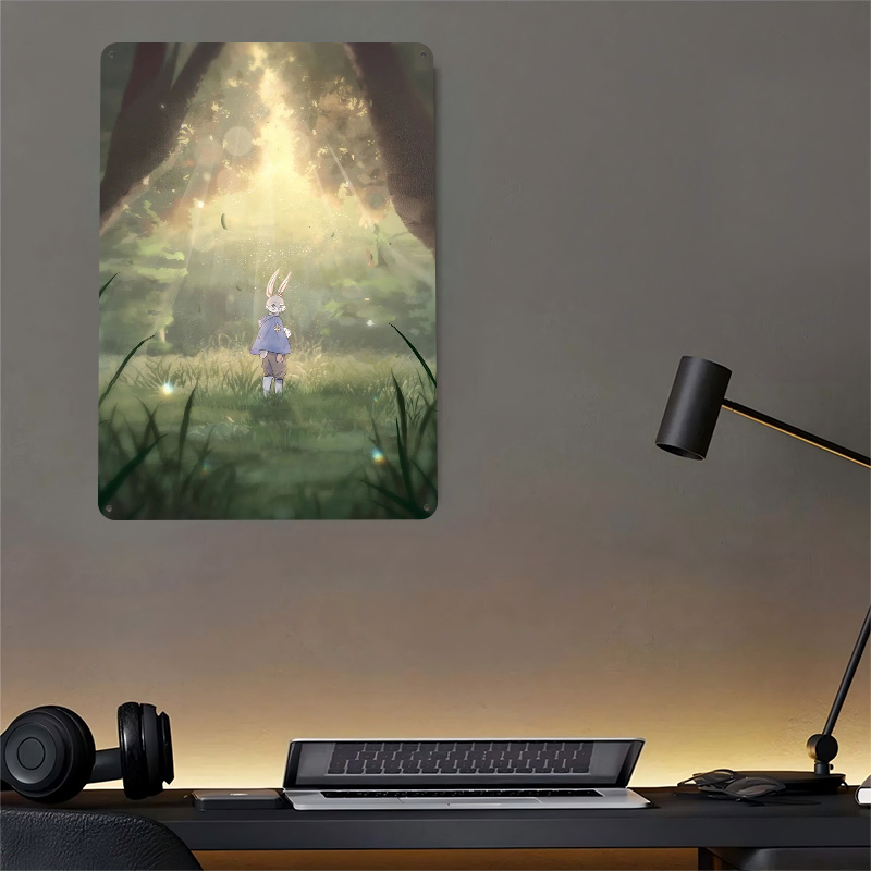 Póster de Conejo en un Campo,  - Retro Gaming On reseña y precio