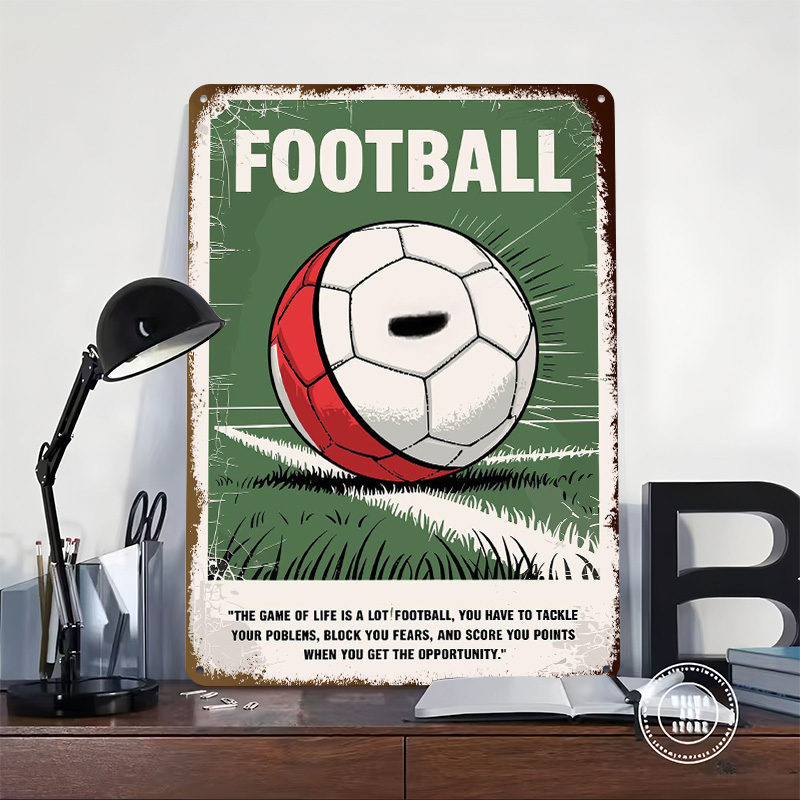 Póster con citas de balón de f - Retro Gaming Quotes reseña y precio