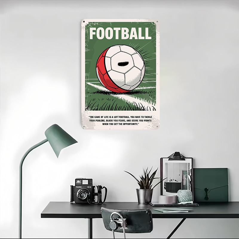 Póster con citas de balón de f - Retro Gaming Quotes reseña y precio