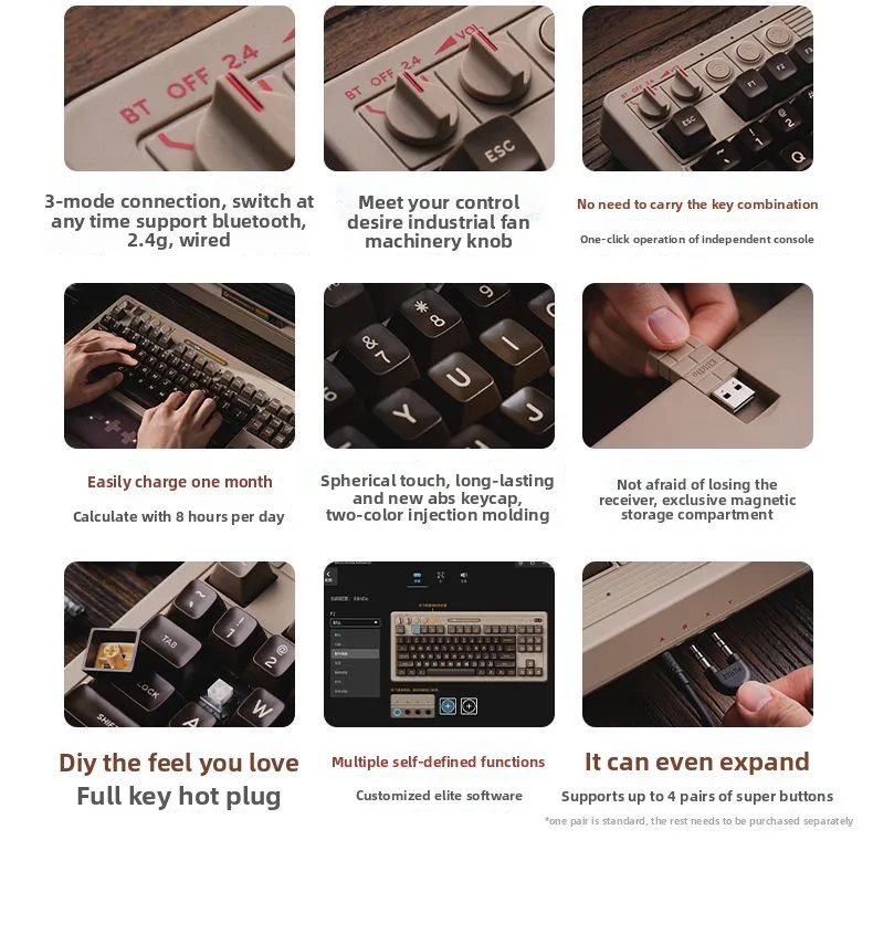 Retro87C64 teclado mecánico re - Retro Gaming Universe reseña y precio