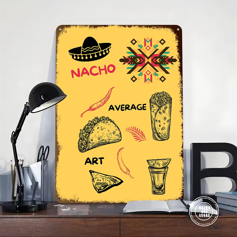 Póster de Comida Mexicana sobr - Background Retro Gaming reseña y precio