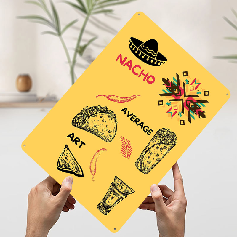 Póster de Comida Mexicana sobr - Background Retro Gaming reseña y precio