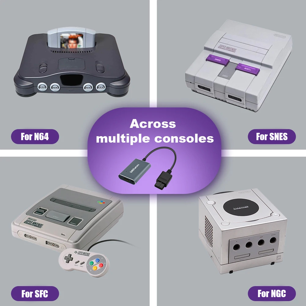 Adaptador Bitfunx 720P Svideo/ - Retro Gaming Qss reseña y precio