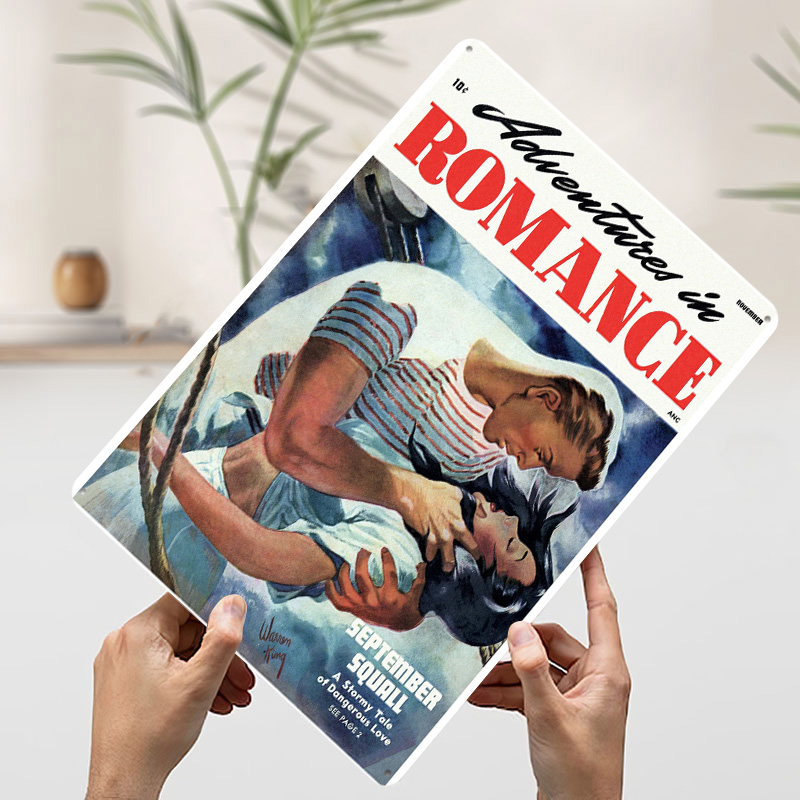 Póster de metal ADVENTURES IN  - Retro Gaming At Home reseña y precio