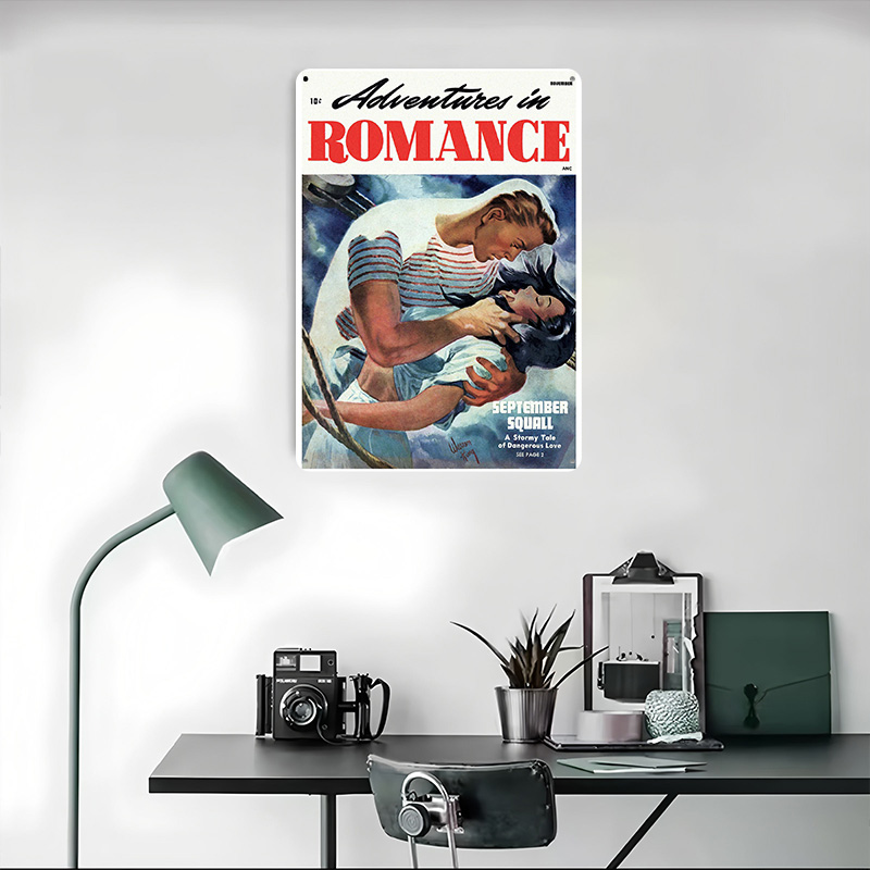 Póster de metal ADVENTURES IN  - Retro Gaming At Home reseña y precio