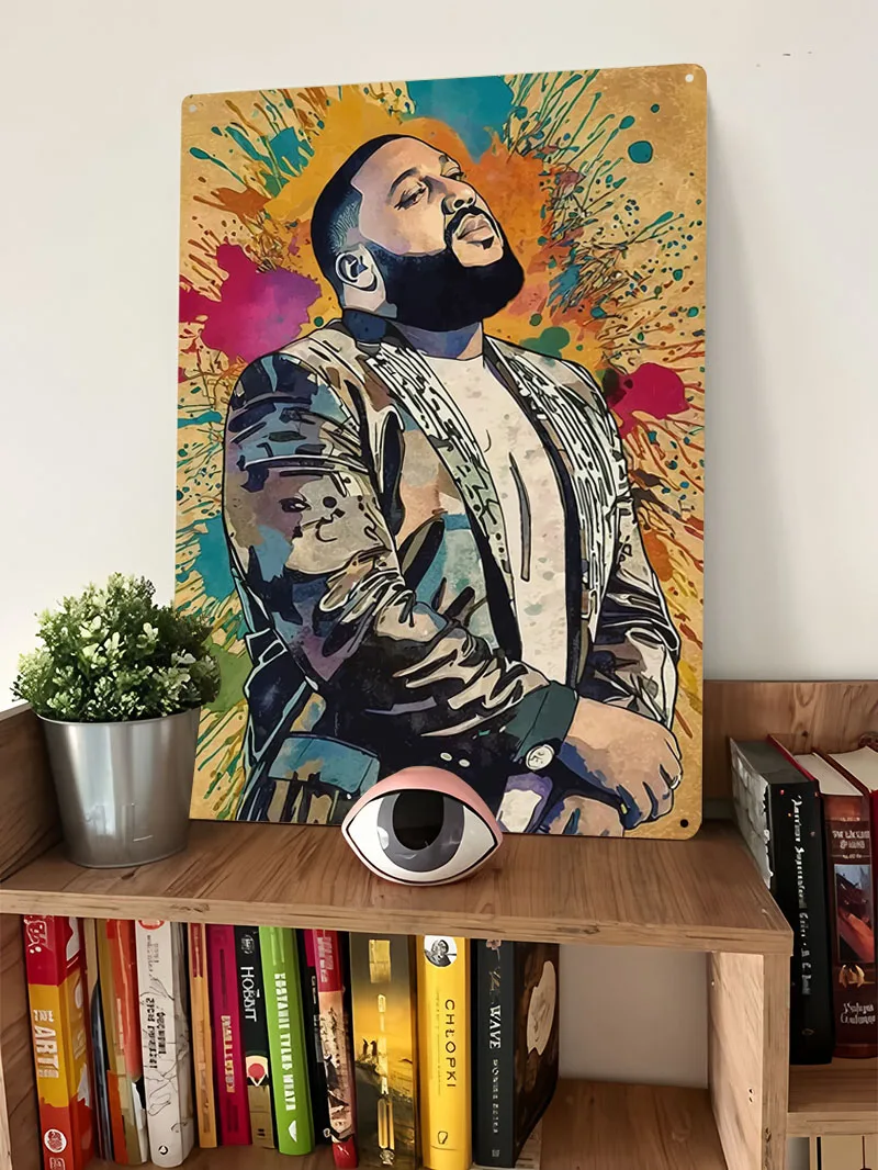 Póster de DJ Khaled, Letreros  - Retro Gaming At Home reseña y precio