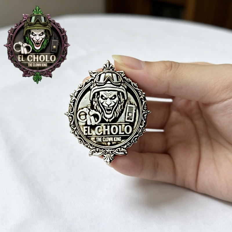 Broche con Logotipo de Payaso  - Retro Gaming Jacket reseña y precio