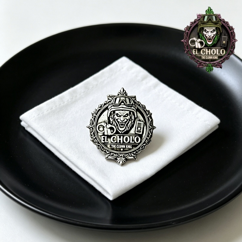Broche con Logotipo de Payaso  - Retro Gaming Jacket reseña y precio