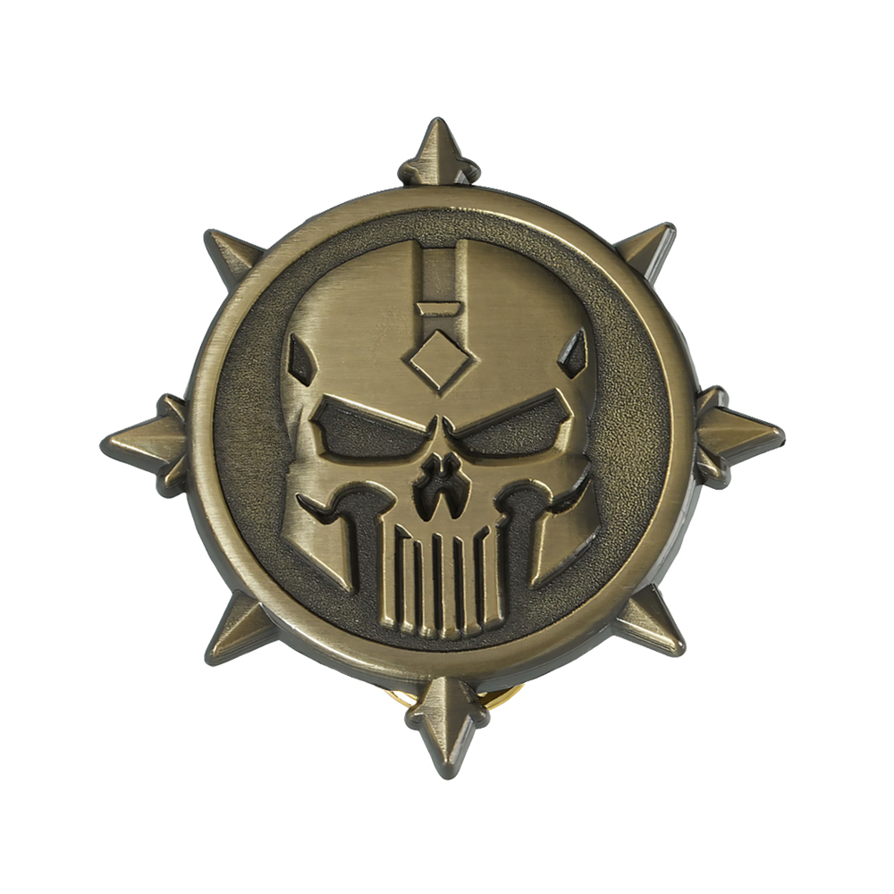 Warhammer 40.000 Logo insignia - Retro Gaming Logo reseña y precio