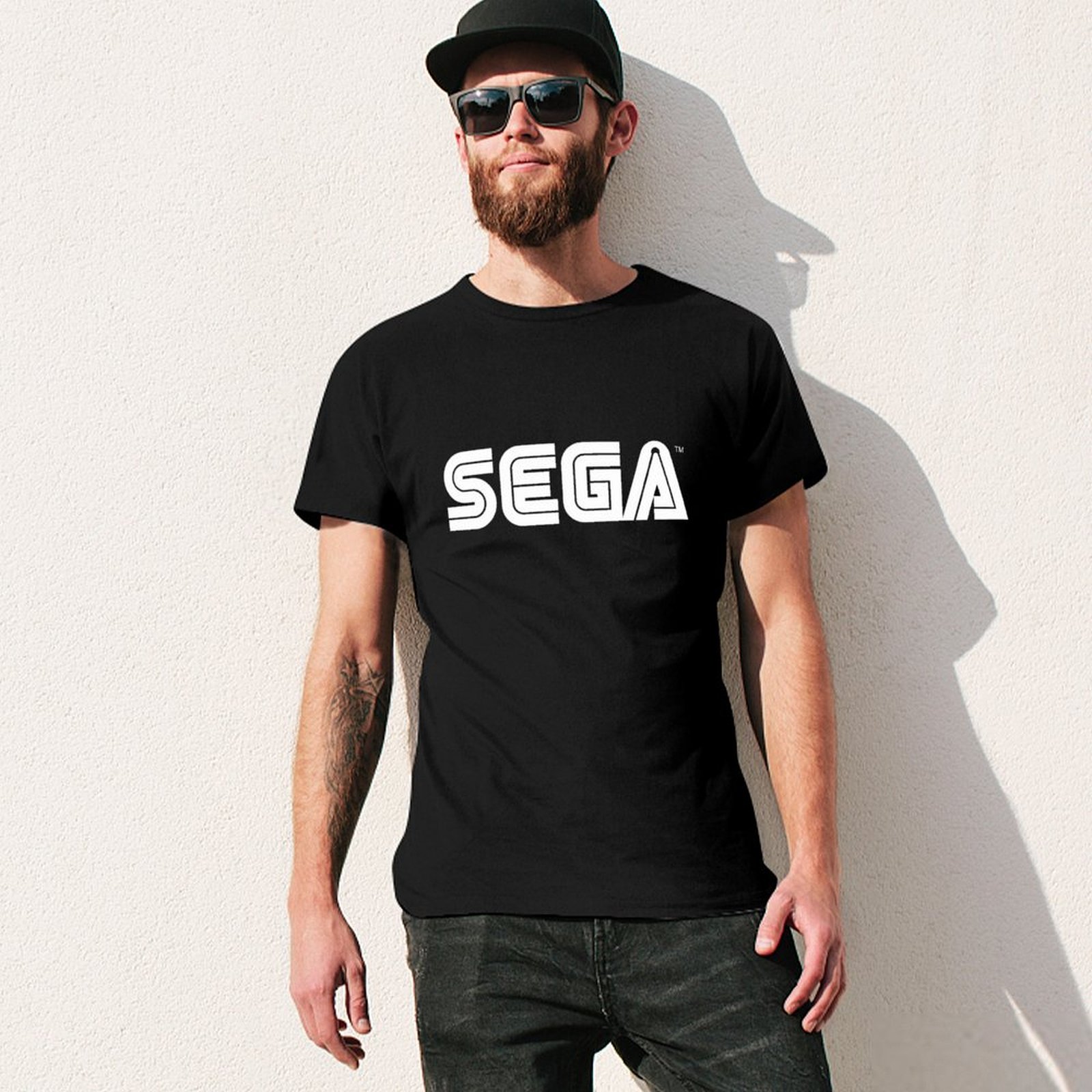 Camiseta de manga corta con lo - Retro Gaming Logo reseña y precio