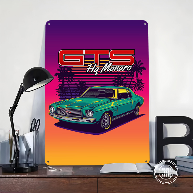 Póster Metálico Retro HQ Monar - Retro Gaming At Home reseña y precio