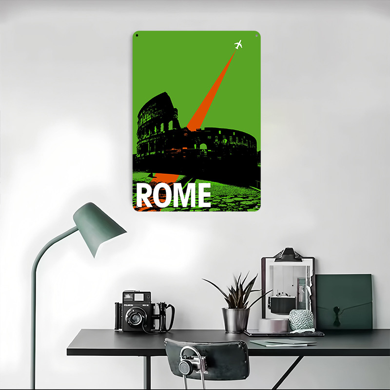 Póster de Metal de viaje de Ro - Retro Gaming At Home reseña y precio