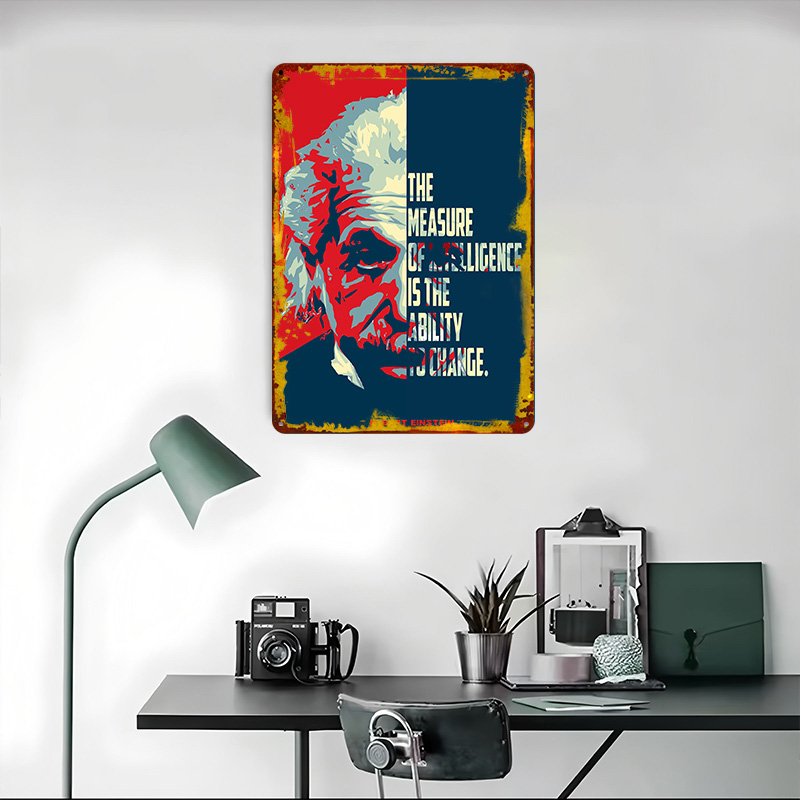 Póster de Metal con Citas de A - Retro Gaming Quotes reseña y precio