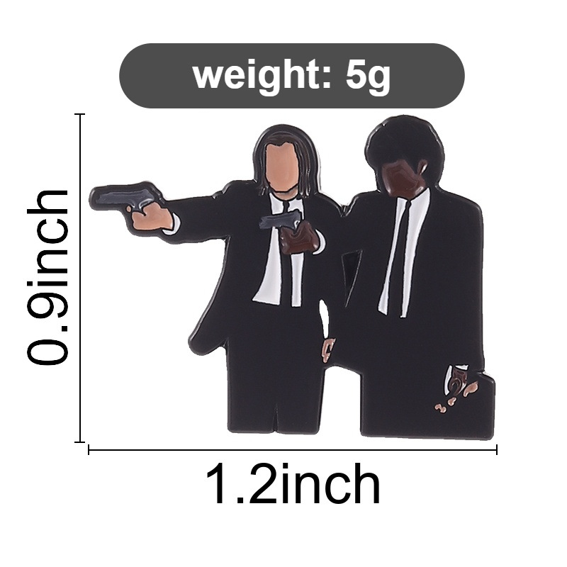 Pin de esmalte de Pulp Fiction - Retro Gaming Jacket reseña y precio