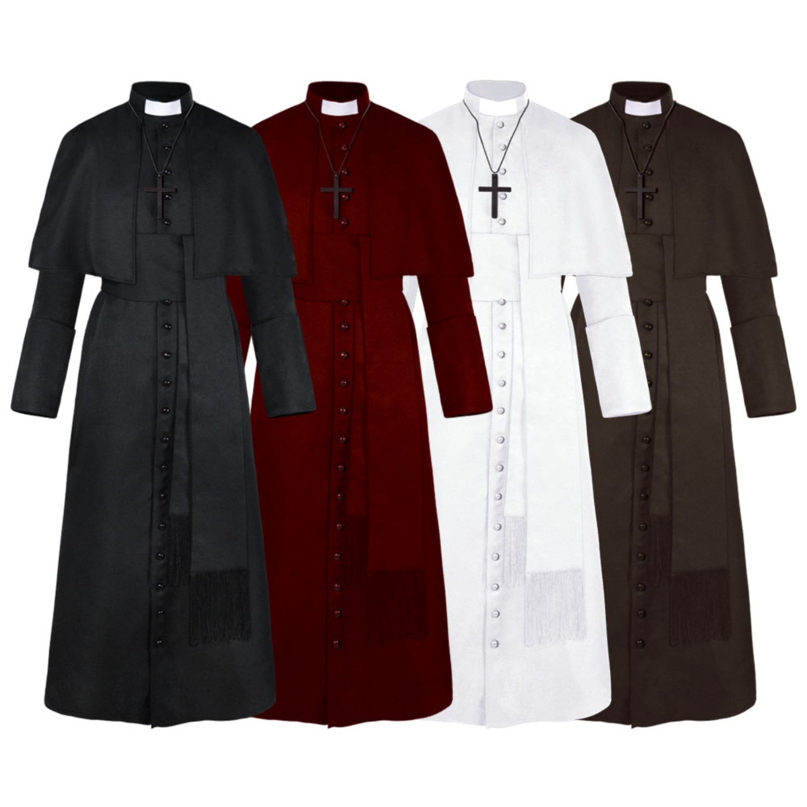 Traje de Cosplay de Sacerdote  - Retro Gaming Jacket reseña y precio