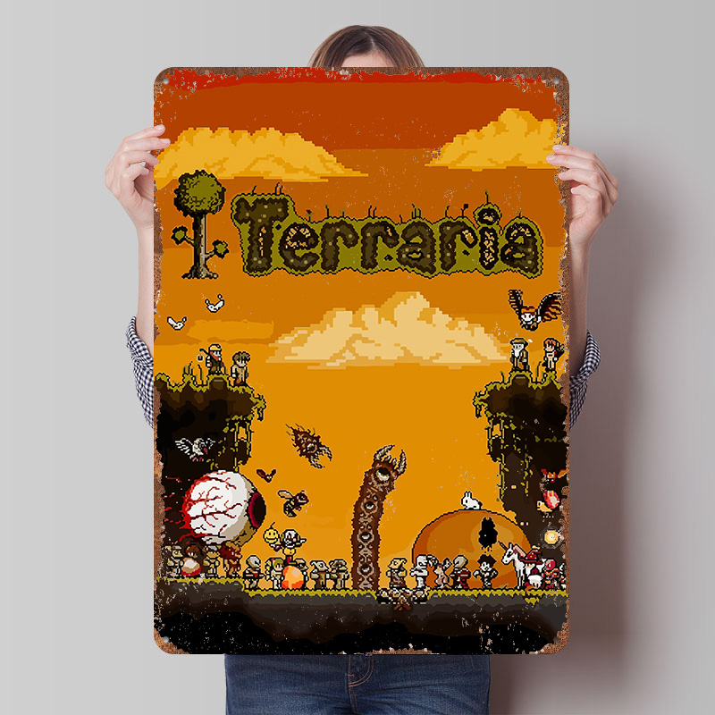 Póster Impreso del Juego Terra - Retro Gaming At Home reseña y precio