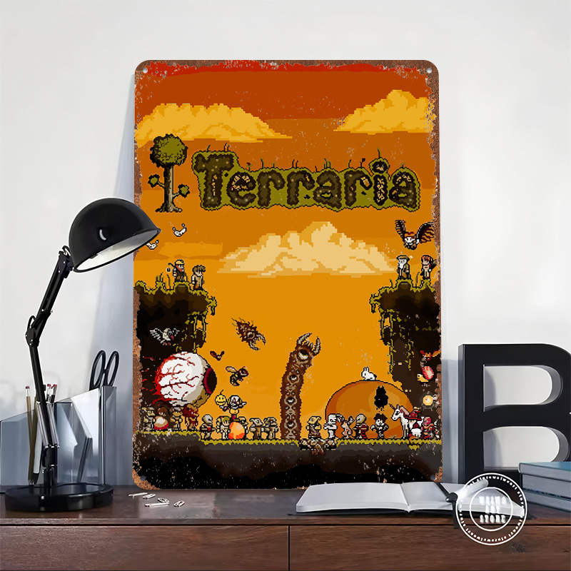 Póster Impreso del Juego Terra - Retro Gaming At Home reseña y precio
