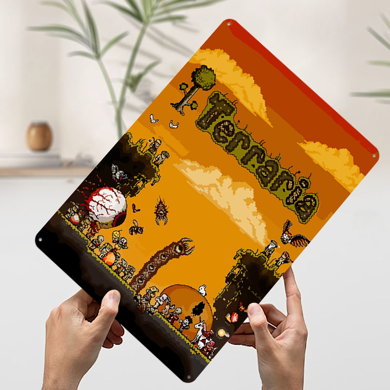 Póster Impreso del Juego Terra - Retro Gaming At Home reseña y precio