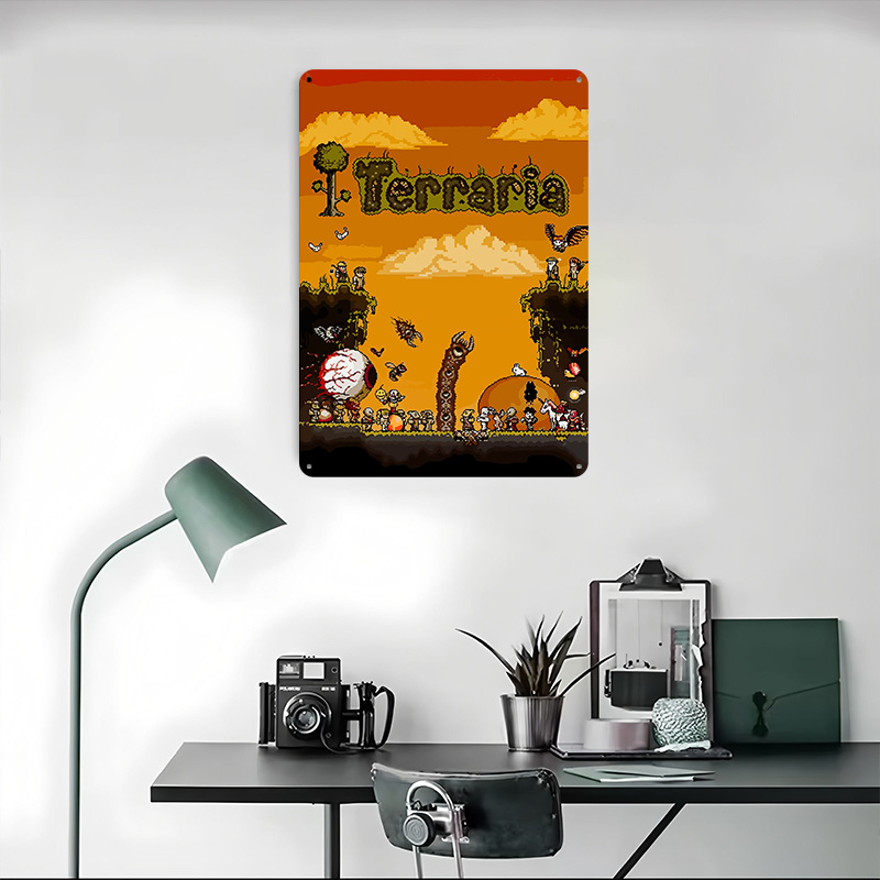 Póster Impreso del Juego Terra - Retro Gaming At Home reseña y precio