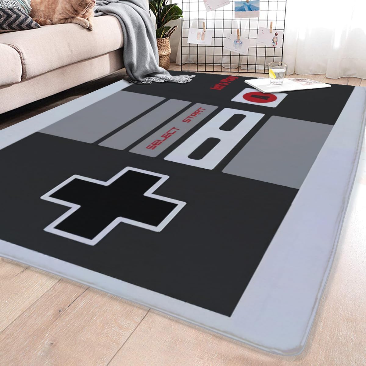 Alfombra Vintage con Diseño de - Retro Gaming Quotes reseña y precio